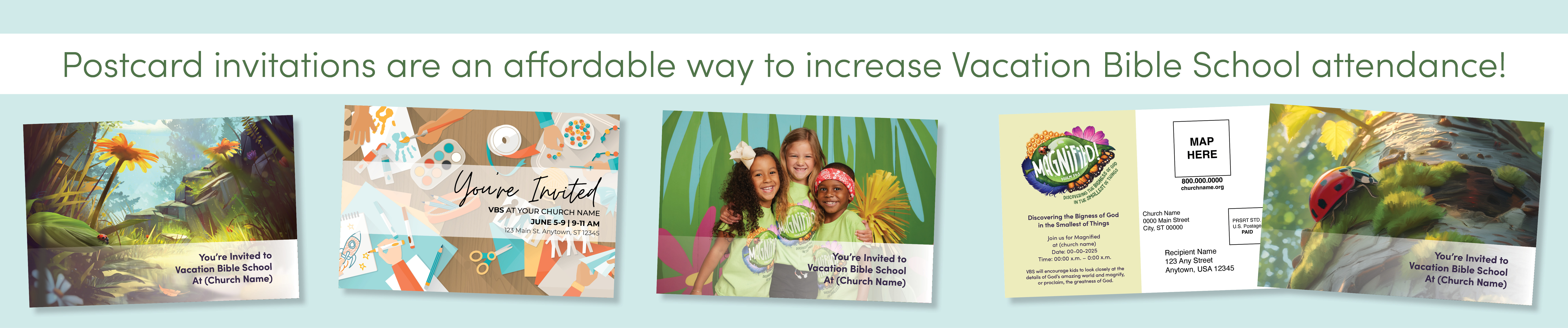 Vacation Bible School Invitations